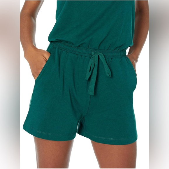 232. SMALL NWT Amazon Essentials Women's Studio Terry Fleece Romper - Picture 3 of 6